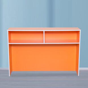 厂家直供幼儿园简易书柜儿童彩色学生用防火板书桌