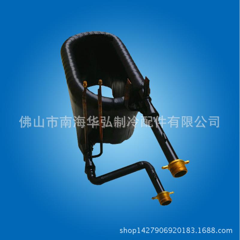 5-15P热泵同轴套管换热器空气能热交换器配件空调冷凝器蒸发器