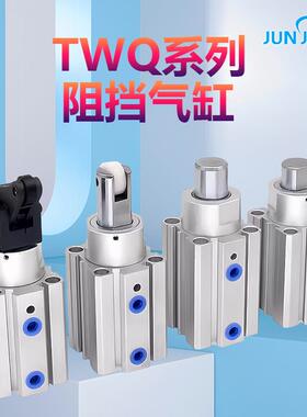 阻挡气缸TWH/TWG/TWQ20 25 32 40 50X15X20X30X40SKF厂家直发
