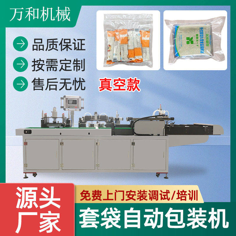 氮气食品面包真空包装机输液袋给袋式包装机械压缩饼干封口套袋机