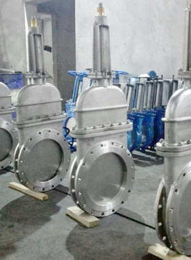 手动暗杆刀型闸阀厂家煤气刀闸阀304耐腐蚀插板阀DMZ73X暗板刀阀