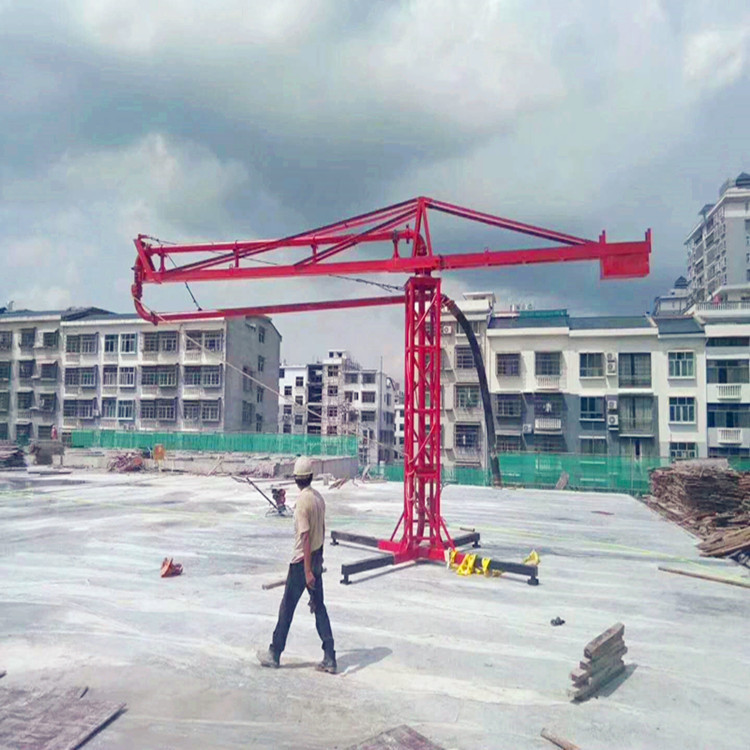 建筑工地用混凝土15米布料机液压式内爬式混泥土操作混凝土机械