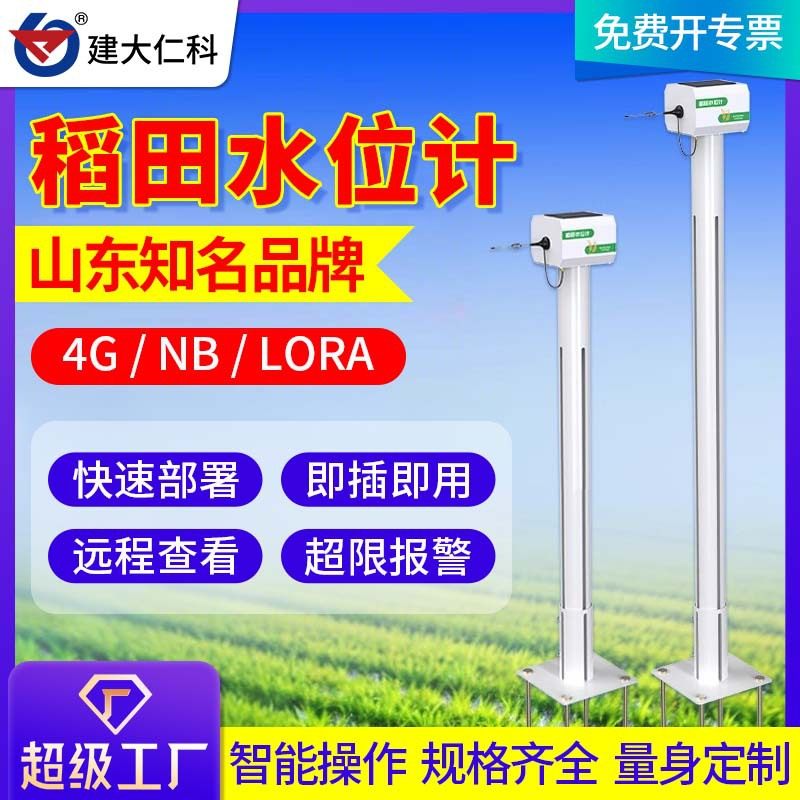 智能稻田水位计4G无线智慧农业液位监测高精度插入式传感器,五金/工具,气象仪,淘宝优惠券,粉丝福利购,淘宝优惠卷