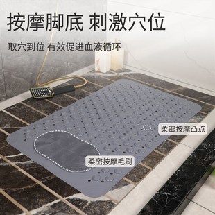 新疆 冬阳浴室地垫淋浴房防滑垫大孔镂空洗澡防摔按摩垫带吸盘 包邮