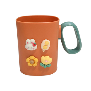 儿童刷牙杯创意卡通洗漱杯男女孩宝宝牙缸学生情侣家用可爱漱口杯