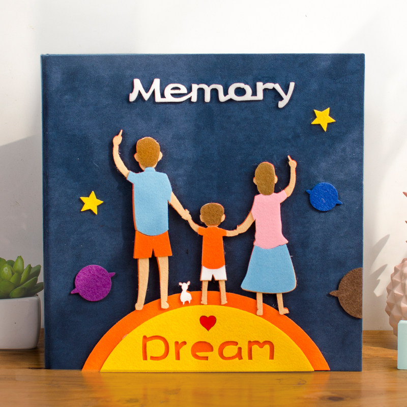 和宝宝宝一起做的100件事diy成长纪念亲子互动相册六一儿童节礼物