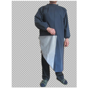 防水防油耐酸碱长袖 PVC工业洗车屠宰食品厂成人加厚反穿罩衣 围裙