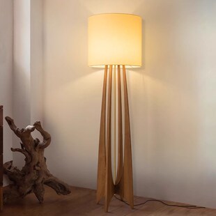 日式 禅意台灯 侘寂风落地灯客厅沙发立体书房酒店民宿设计师新中式