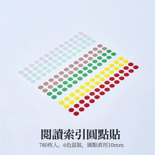 月和圆点贴 l 珠光阅读索引圆点贴珠光圆点贴索引贴彩色手账贴纸