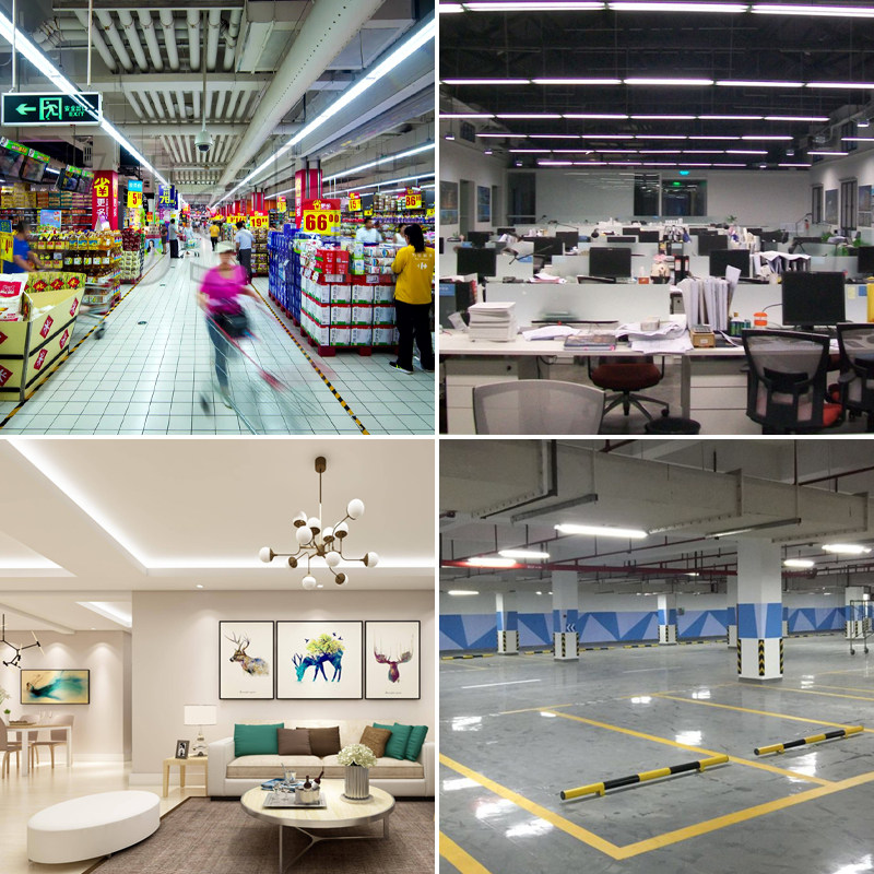 讴来德LED宽压t8灯管110V长条灯日光灯T5一体化支架灯条形灯定制,家装灯饰光源,LED灯管,淘宝优惠券,粉丝福利购,淘宝优惠卷