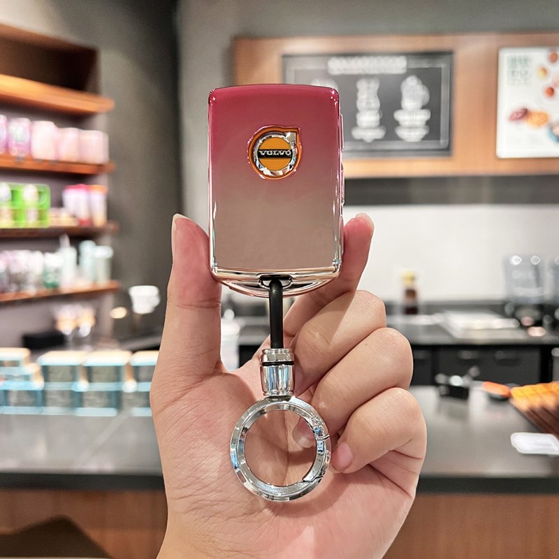 沃尔沃钥匙套xc60汽车xc90用品s90壳s60包xc40专用s60l扣女2024款