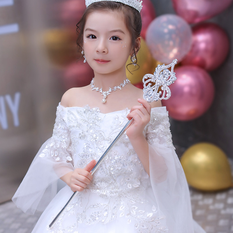 儿童仙女魔法棒玩具女童金属水钻女孩权杖小魔仙公主手杖生日礼物
