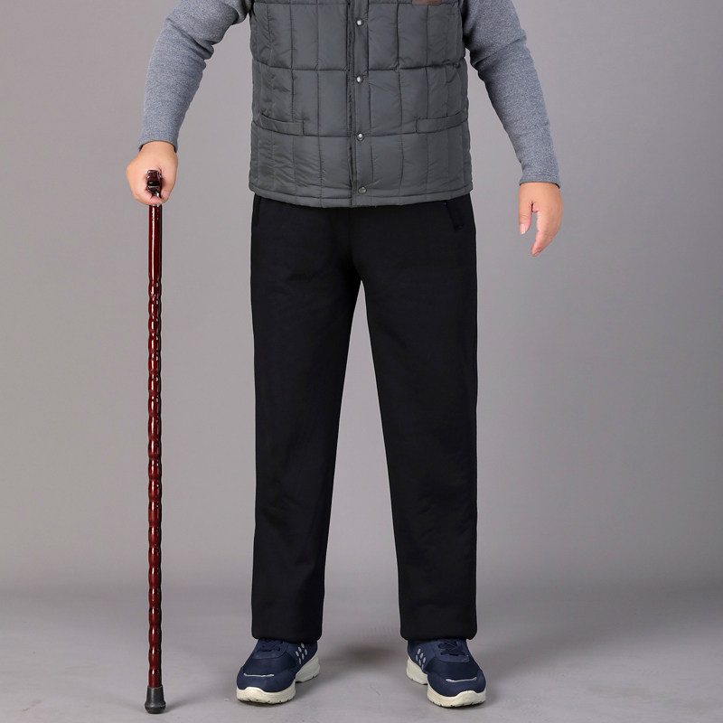 中老年休闲裤男冬加绒加厚爸爸爷爷外穿棉裤宽松紧腰老人裤子老头,男装,休闲裤,淘宝优惠券,粉丝福利购,淘宝优惠卷