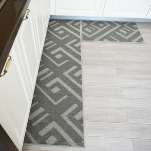 华德家用厨房地垫吸油防滑垫长条吸水脚垫门垫进门飘窗客厅床边毯