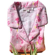 中老年妈妈睡衣女士纯棉磨毛绒布格子翻领简约宽松春秋家居服套装