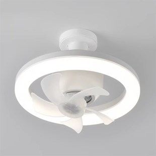 新款 E27螺口风扇灯节能灯摇头led餐厅厨房卫生间宿舍三挡吊扇灯1