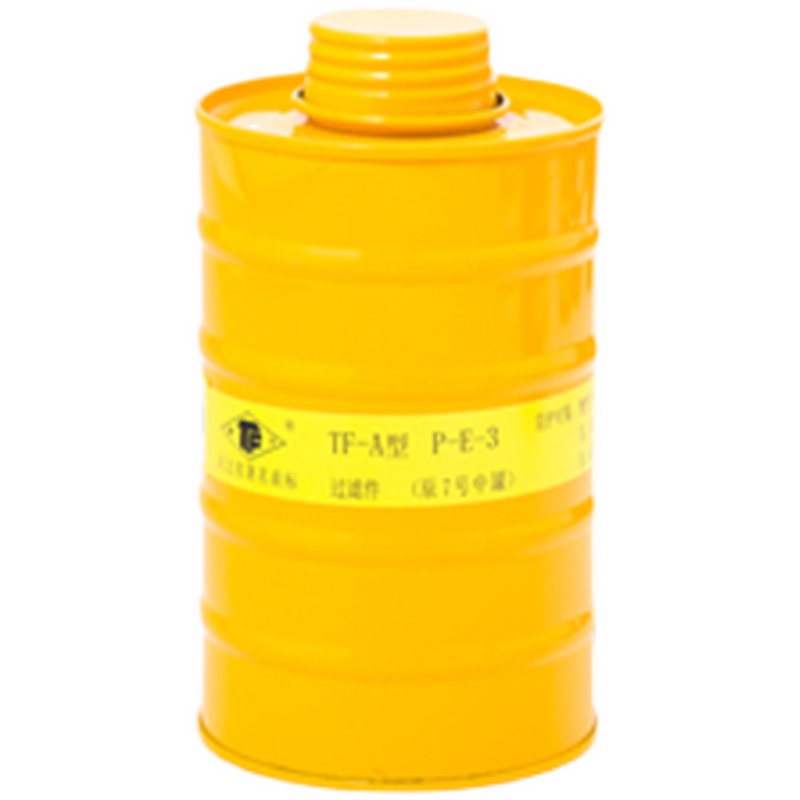 防毒面具罩过滤罐一氧化碳光甲醛沼气二氧化硫氯化氢氨气喷漆盒磷