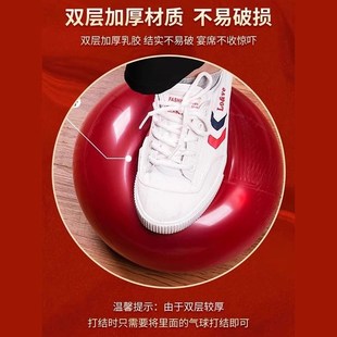 结婚气球拱门装 农村庭院子室外路引 饰布置订婚礼庆大门口立柱套装