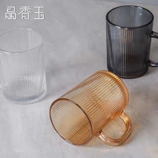 轻奢牙刷置物架洗漱杯套装 卫生间洗漱台面漱口刷牙杯牙缸收纳