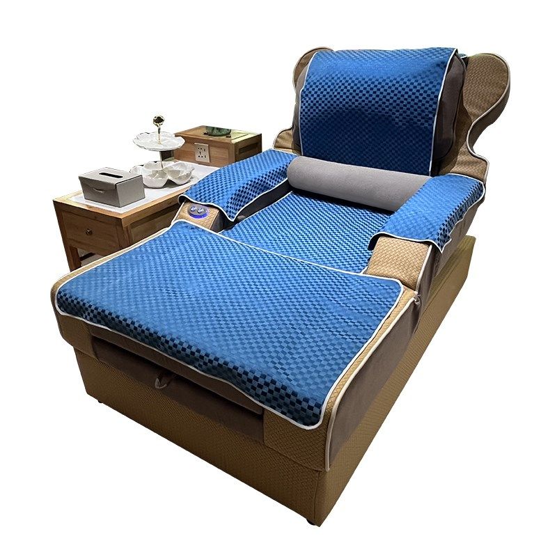 足浴浴场沙发巾套四件套防滑加厚采耳修脚按摩椅垫美容床单可定制