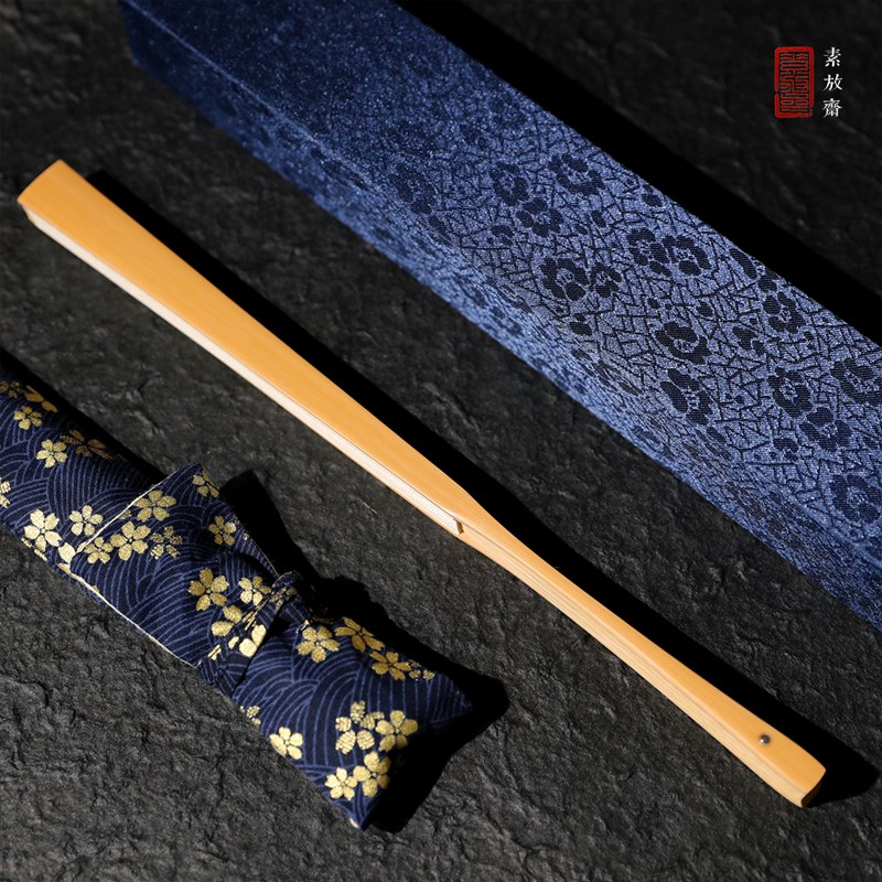 9.5寸1尺苏工高档老料玉竹合青溜肩古方纯手工折扇 刮宓贴梁工艺