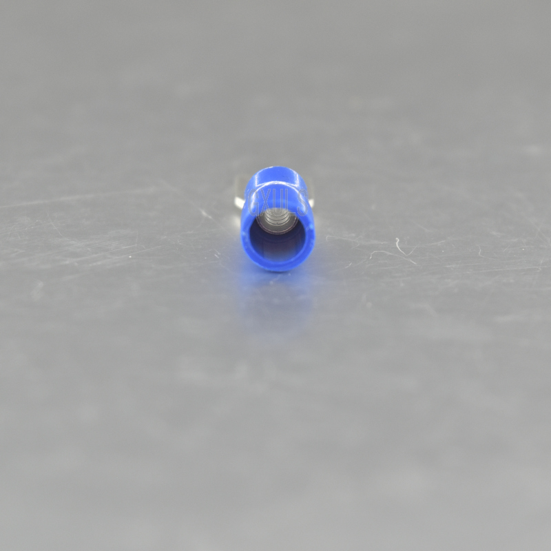 U型Y型线耳SV2-4M紫铜镀锡叉形冷压端头100个接线端子2.5平铜鼻子