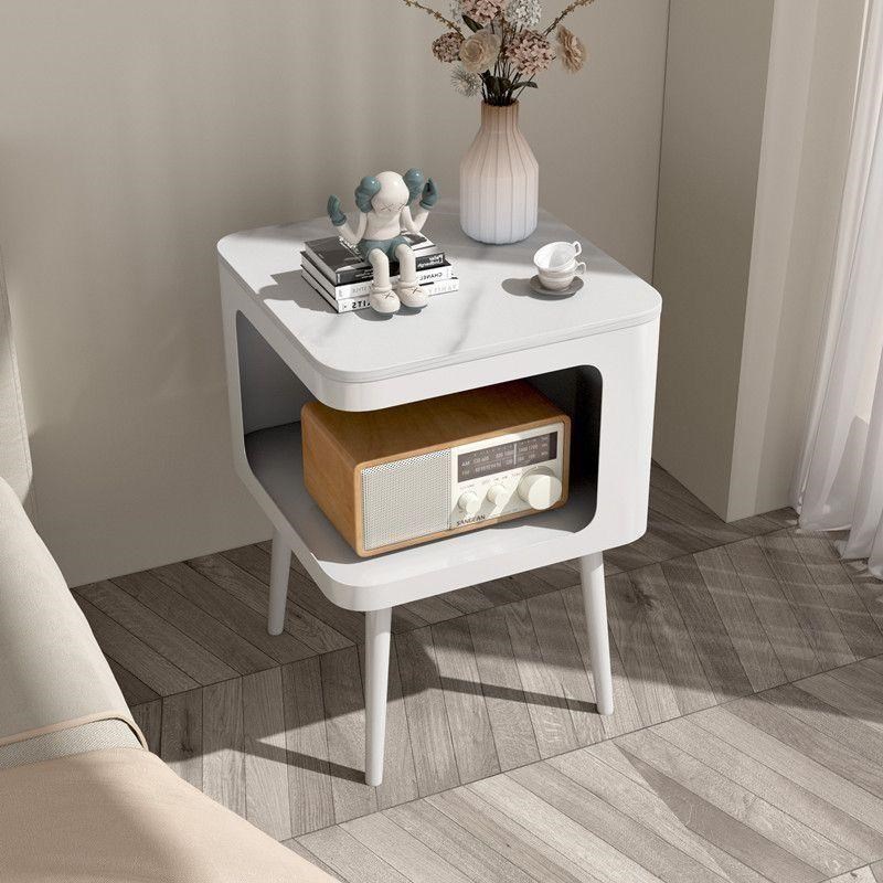 沙发边几茶几小桌子轻奢高级感创意客厅边柜卧室铁艺床头柜置物架