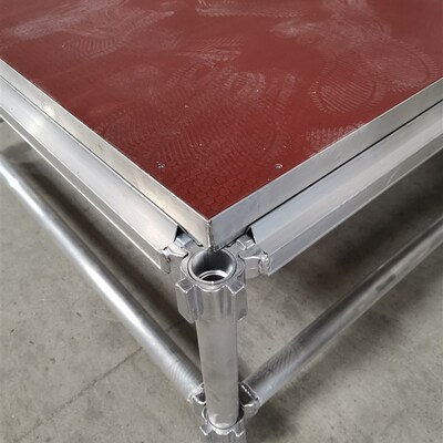 铝合金舞台桁架雷亚架舞台婚庆折叠舞台truss架灯光架玻璃舞台