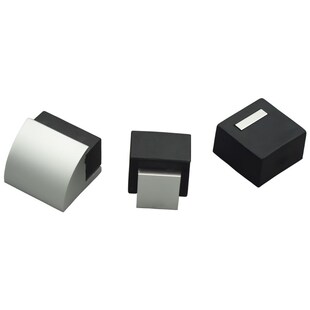 铝合金静音防撞门挡阻门器长方形橡胶门碰门吸门阻顶门防撞限位器