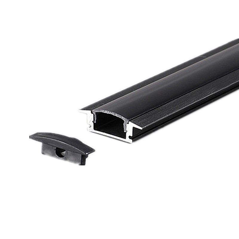 LED黑色220V超薄嵌入式硬灯条全黑铝槽灯罩橱柜酒柜暗藏长线条灯,家装灯饰光源,室外LED灯带,淘宝优惠券,粉丝福利购,淘宝优惠卷