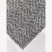 现货2米起售 秋冬人字纹粗纺毛料 垂感好 进口羊毛面料 质地挺括