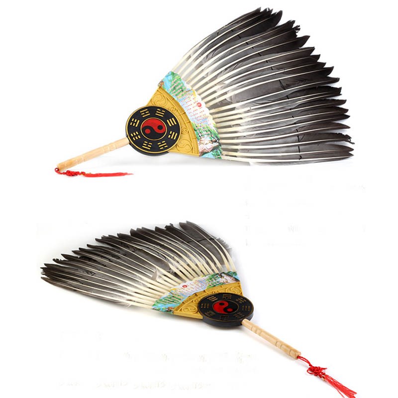 妙如意 武侯诸葛亮孔明扇 扇子 鹅毛扇 羽毛扇 智出慧扇