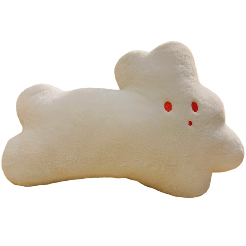 创意兔兔抱枕靠垫沙发客厅靠枕飘可爱小白兔窗卧室摆件少女心枕头