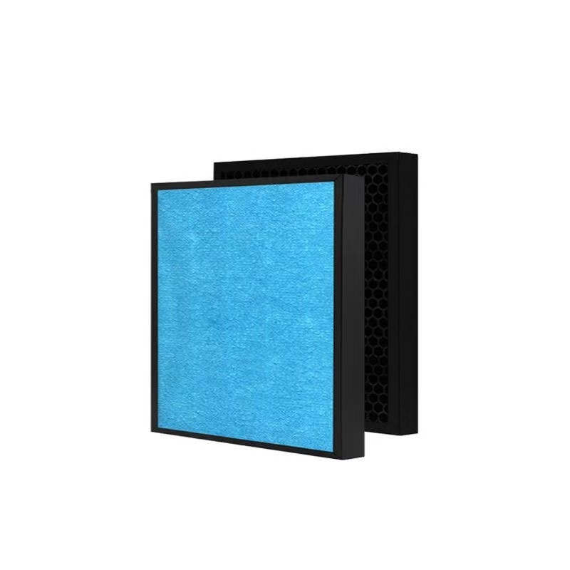 棋牌室麻将机吸烟灯空气净化器过滤网HEP集尘活性炭滤芯