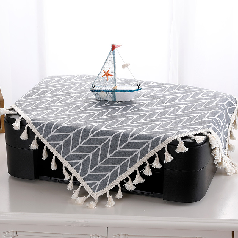 打印机办公传真机咖啡机电脑净化器盖巾防尘罩茶具茶杯台灯布盖布