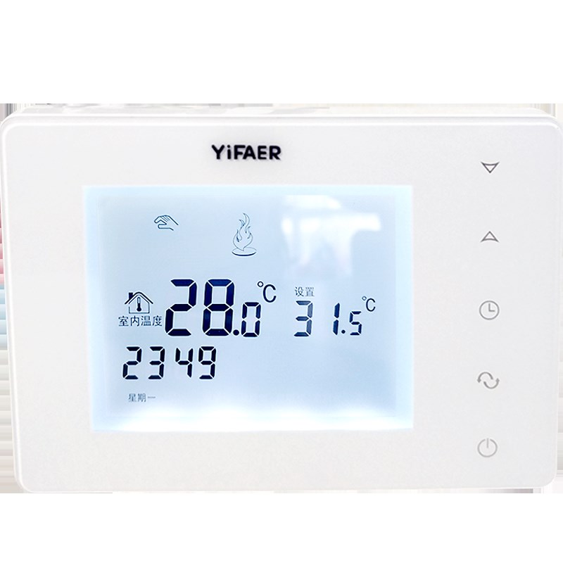 依法儿YiFER壁挂炉温控器地暖水暖电采暖电热膜水采暖温控器
