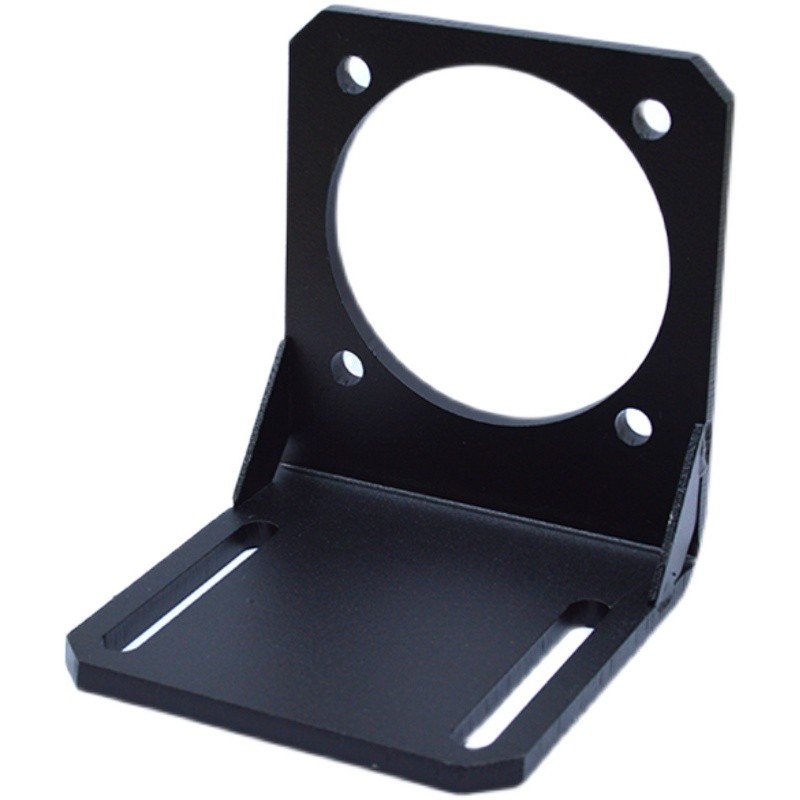 加厚100伺服电机固定座L型支架安装伺服马达座支架