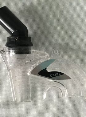 特众无尘切割机罩子透明罩石英石45度倒角石材木材瓷砖切割机无尘