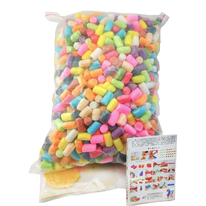 益智手动亲子活动区艺术画手创玉米粒混装游戏软体教具幼稚园玩的