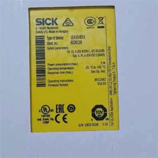 6026 安全继电器订货号 议价UE410 8DI3