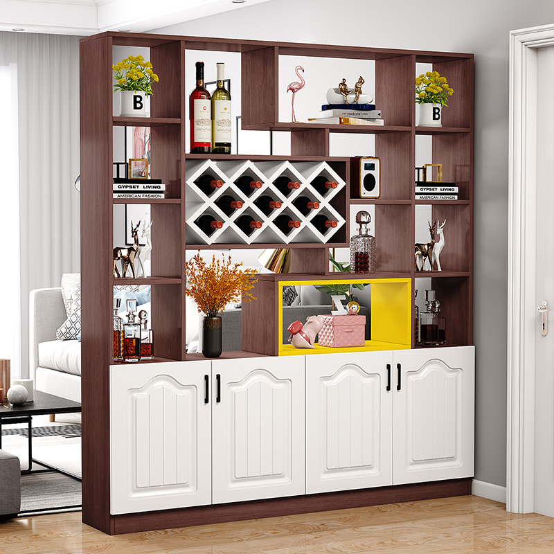 客厅隔断柜玄关柜鞋柜一体餐厅现代简约屏风门厅装饰欧式间厅酒柜