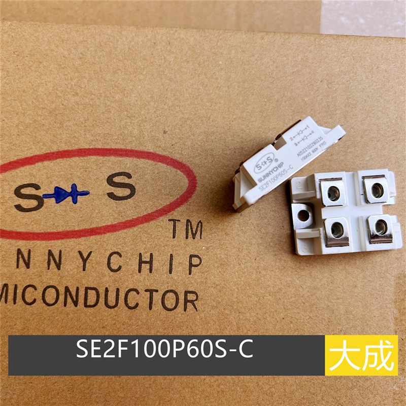 晟芯 SS se2f100p0s-c 等离子 方块 快恢复模块 100 00V