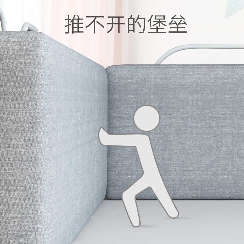 床围栏宝宝防摔防护栏婴儿床边床围儿童通用软包床尾挡板防掉神器,婴童用品,床护栏,淘宝优惠券,粉丝福利购,淘宝优惠卷