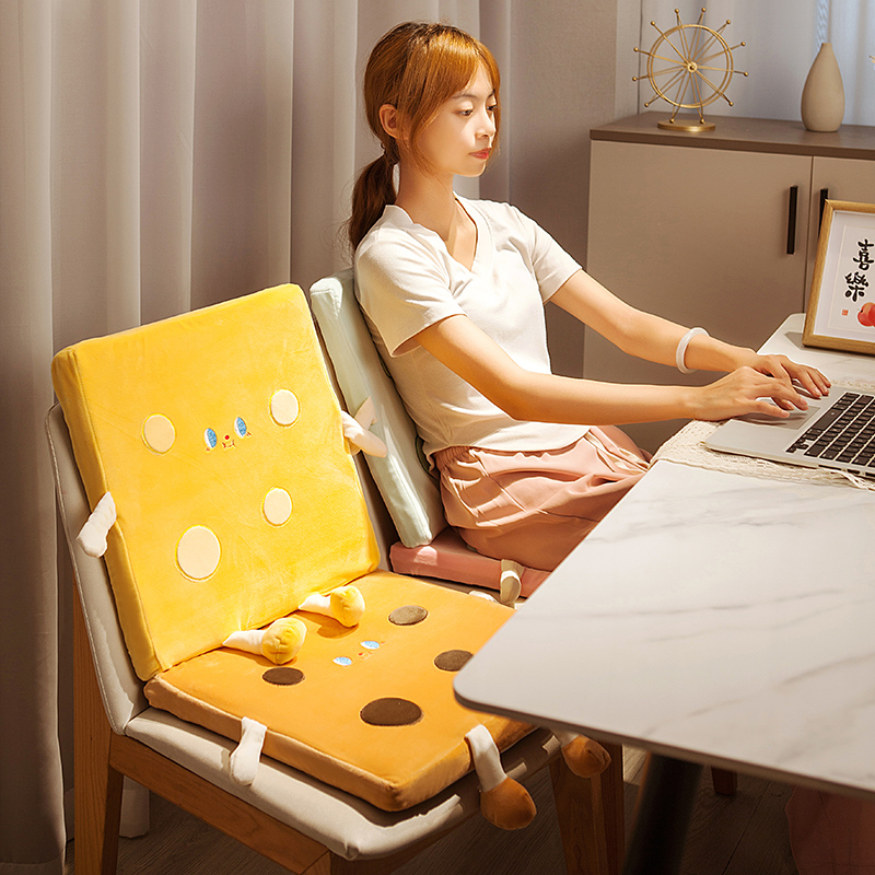 记忆棉坐垫办公室久坐椅子椅垫学生屁垫凳子餐椅加厚透气屁股座垫