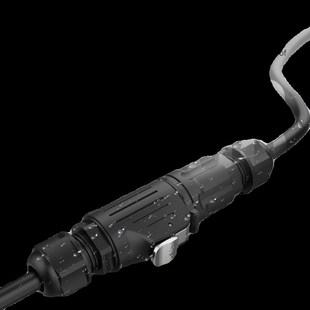 9芯LP16法兰面板电源圆形防水连接器 M16航空插头插座2