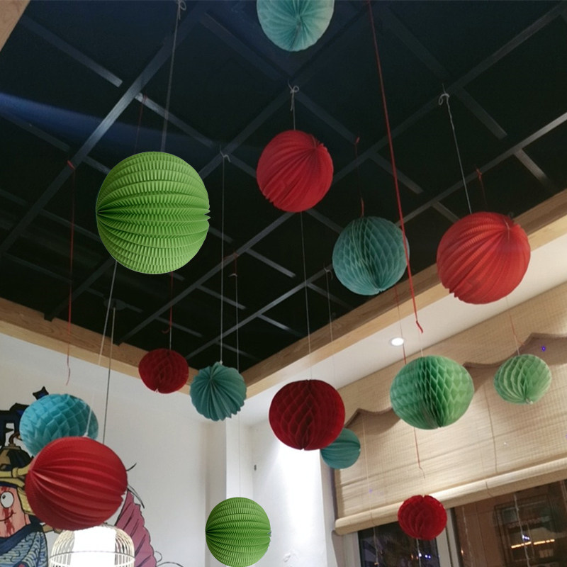 圣诞节商场橱窗装饰蜂窝球折纸红绿色造型灯笼挂饰挂件新年元旦节,节庆用品/礼品,节日装扮用品,淘宝优惠券,粉丝福利购,淘宝优惠卷