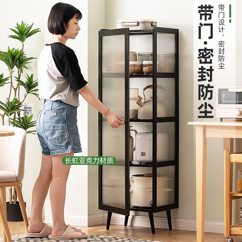 餐边柜厨房置物架多功能家用多层烤箱微波炉架防尘橱柜落地收纳柜,住宅家具,餐边柜,淘宝优惠券,粉丝福利购,淘宝优惠卷