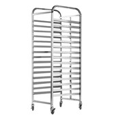 不锈钢烤盘架子车12 30层烘培烤盘架车蛋糕房面包架子托盘烤架