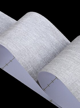 加厚浅灰布纹门框包边贴纸自粘家具翻新窗框木纹修复地板遮丑补洞