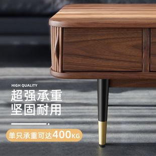 柜脚桌腿防磨增高支架家具橱柜支撑腿床脚沙发脚斜形圆锥脚茶几腿